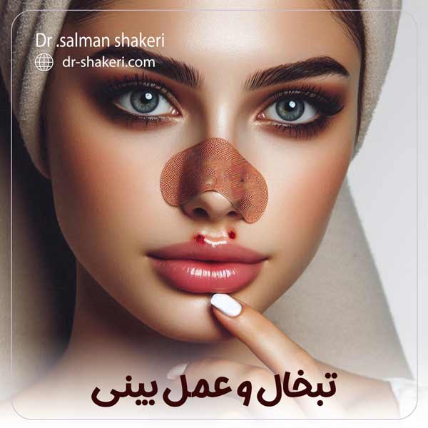 تبخال و عمل بینی - دکتر سلمان شاکری